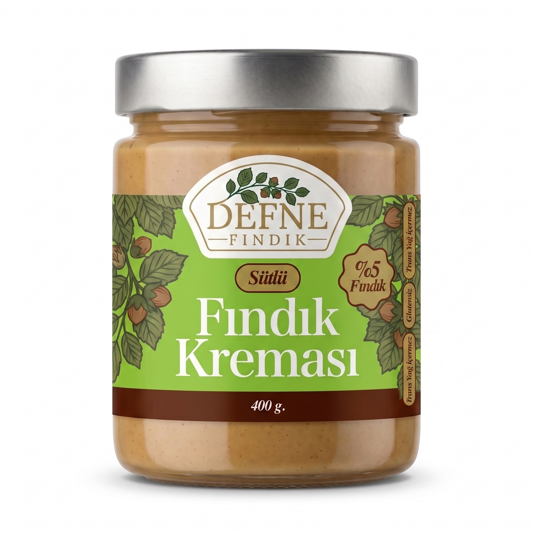 Sütlü Fındık Kreması (%5 Fındık) 400 g.